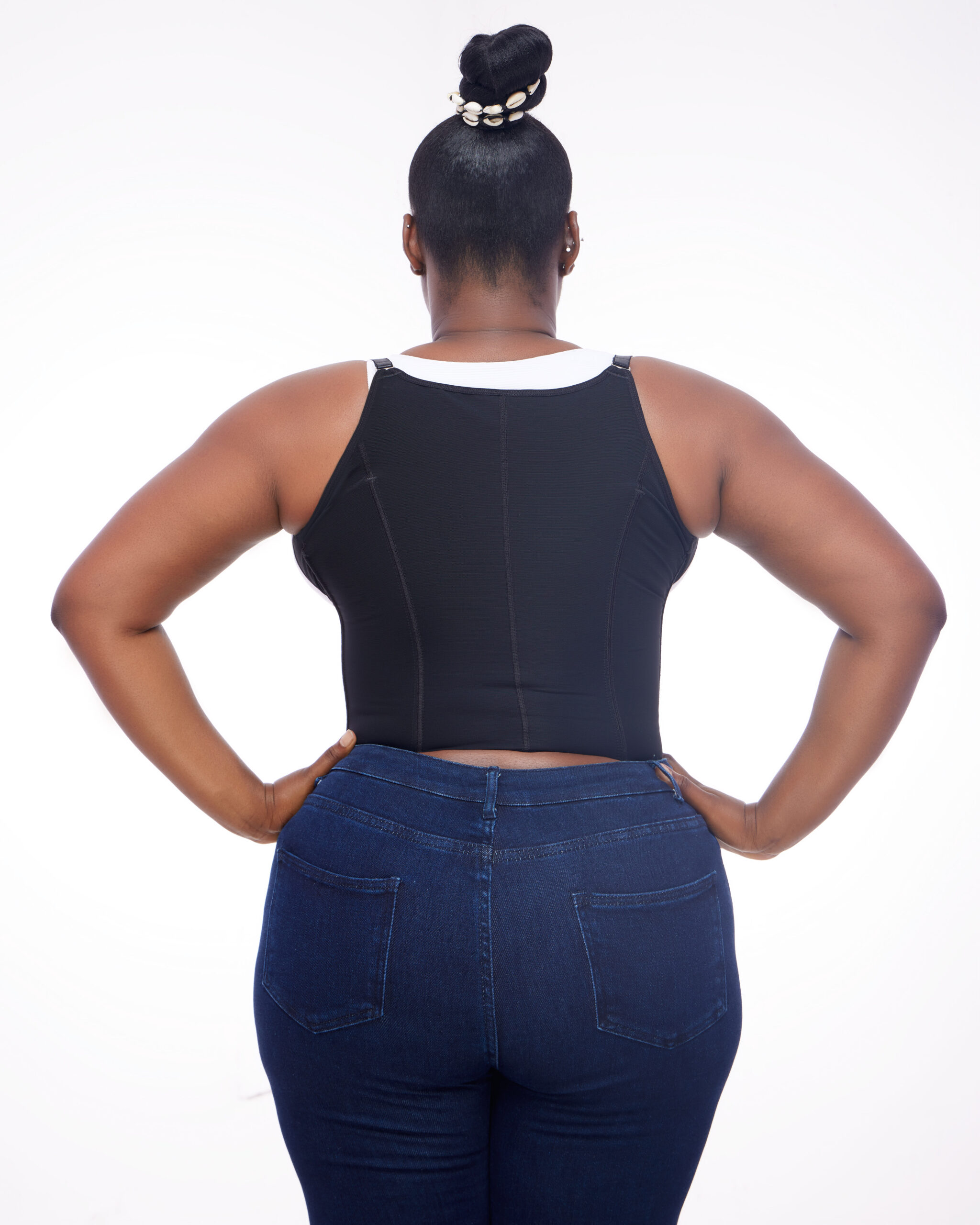 FEMALE COMPRESSION VEST WITH HOOK - Image 4